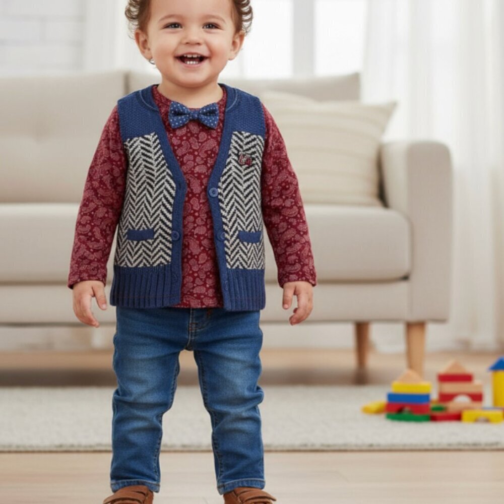 Sierra Julian Long Sleeve Printed T Shirt 24 Months Boys